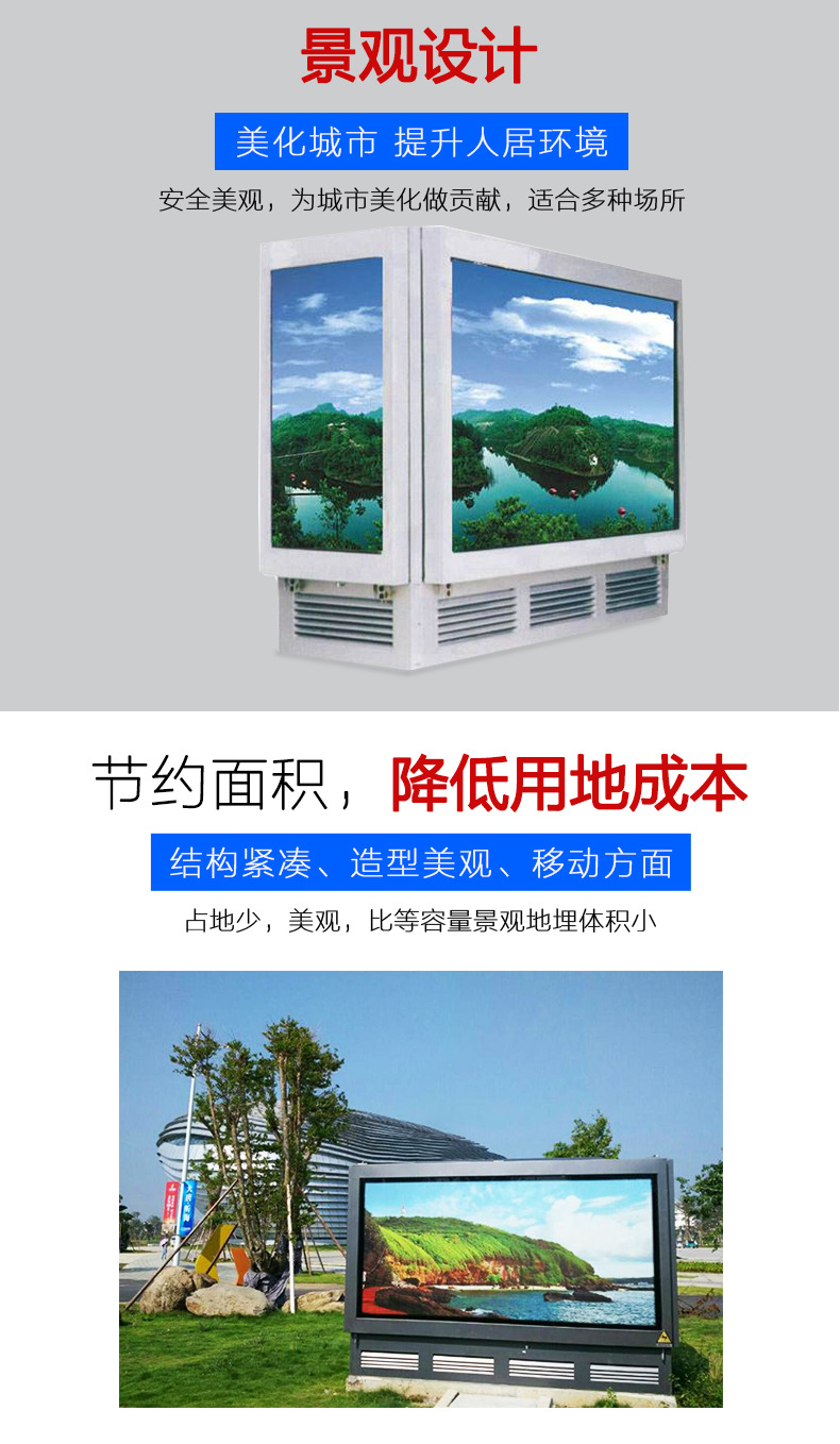 箱式變壓器1000kva 地埋式箱變 戶(hù)外景觀變電站 成套定制-創(chuàng)聯(lián)匯通示例圖4